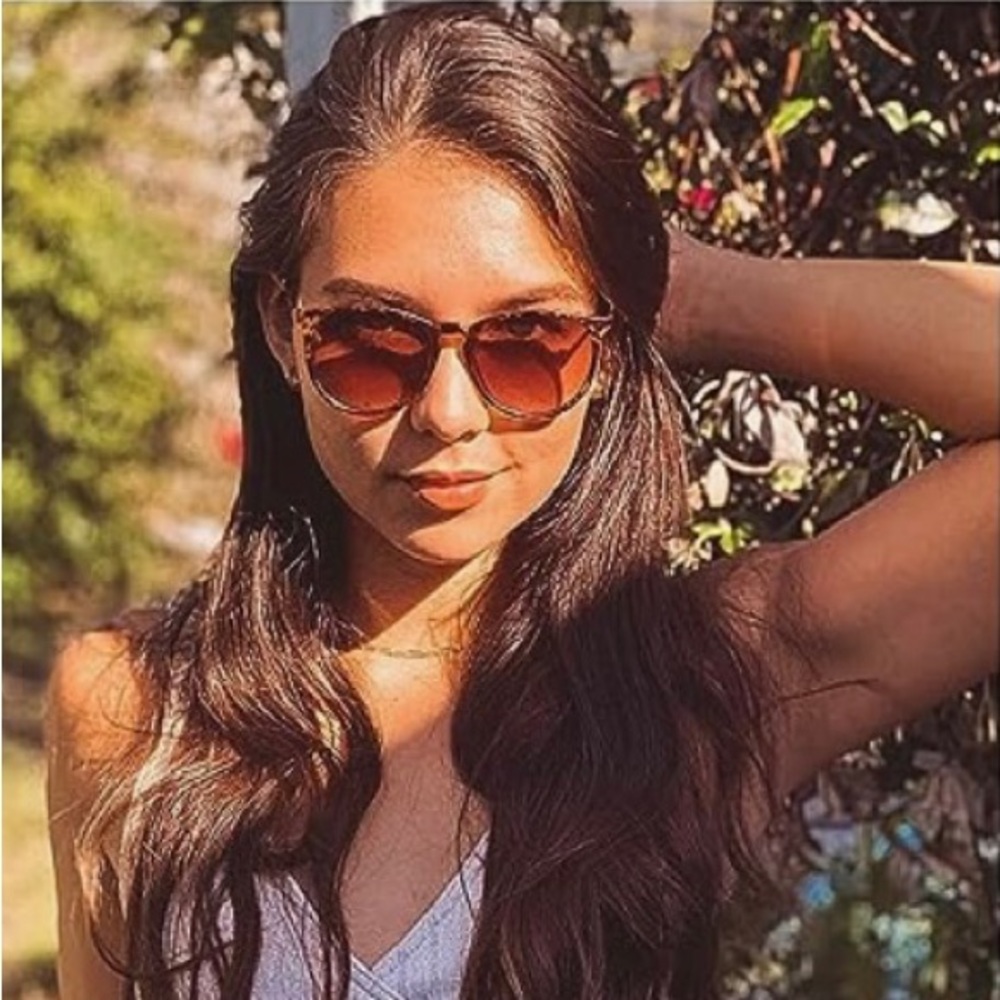 NEW SUNGAIT Round Polarized Sunglasses Women/Men Amber Frame/Brown Lens